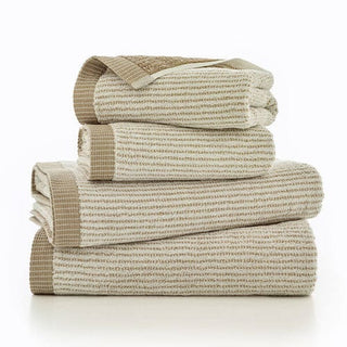Willow Weave Stripe Bath Towel Natural