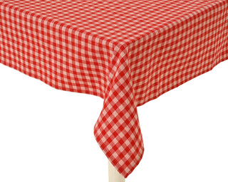 Red Check Table Cloth