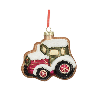Tractor Shaped Cookie Style Tree Decoartion