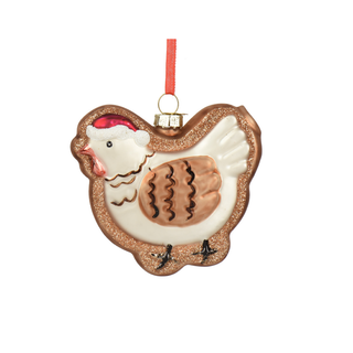 Chicken Shaped Cookie Style Tree Decoration