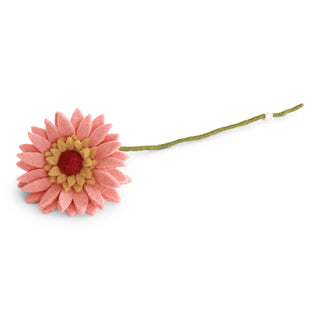 Felt Gerbera Flower Light Peach