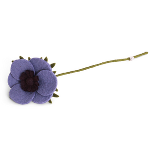 Felt French Anemone Purple