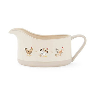 Hen House Lane Ceramic Gravy Boat