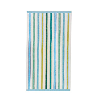 Barrow Stripe Hand Towel Green