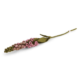 Felt Foxglove Flower Light Pink