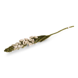 Felt Foxglove Flower White