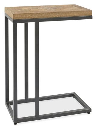 Indus Rustic Oak Sofa Table