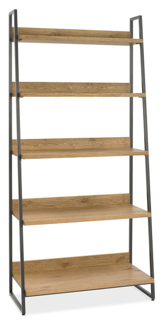 Indus Rustic Oak Open Display Unit