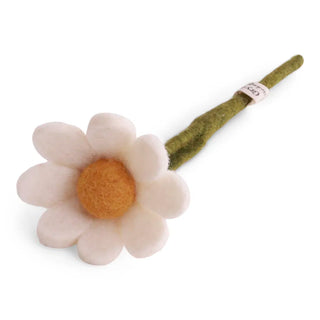 Felt Mini Anemone Flower White