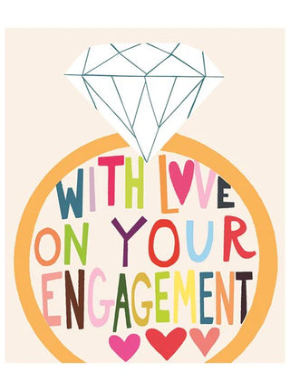With Love on Your Engagement Card