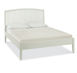 Ashby Soft Grey Slatted Bedstead Double 135cm