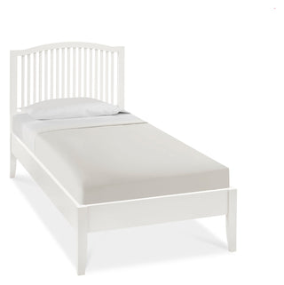 Ashby White Slatted Bedstead Single 90cm