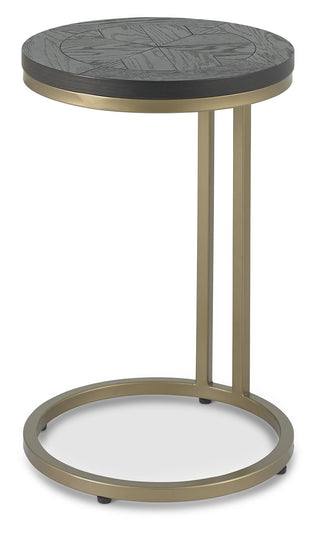 Chevron Peppercorn Ash Sofa Table