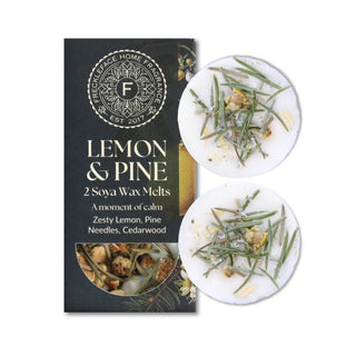 Lemon & Pine Soya Wax Melt Duos
