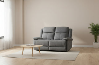 Rockport 2 Seater Electric Recliner Storm