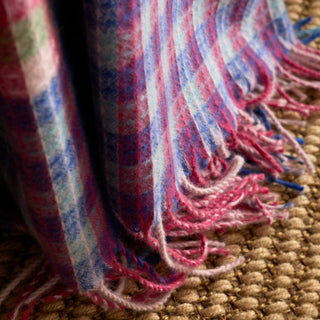 Darling Waffle Check Throw