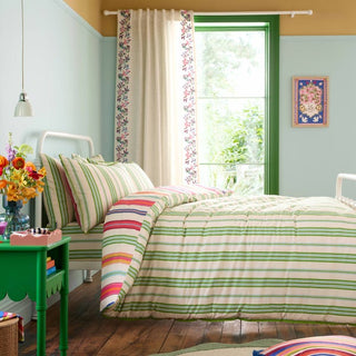 Sophie Stripe Bright Super King Duvet Set