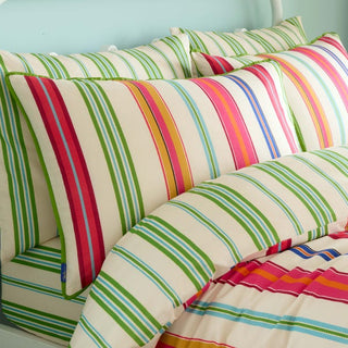 Sophie Stripe Bright Super King Duvet Set