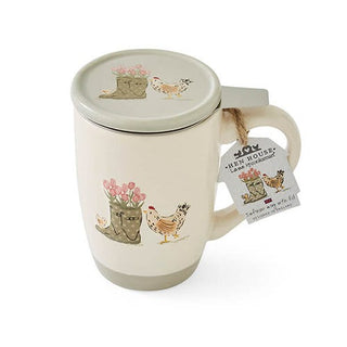 Hen House Lane Infuser Mug