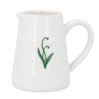Snowdrops Stoneware Mini Jug 7cm