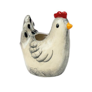 Hen House Lane Ceramic Chicken Utensil Pot