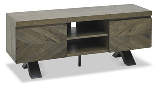 Ellipse Fumed Oak Entertainment Unit