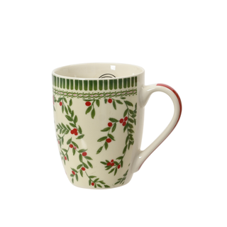Cherry Garland Green Mug