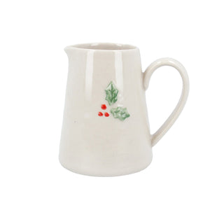 Holly Ceramic Mini Jug 8cm