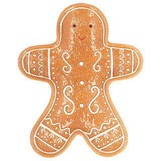 Gingerbread Man Ceramic Plate 27cm