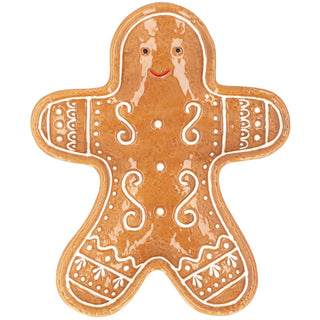 Gingerbread Man Ceramic Plate 20cm
