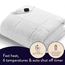 Sherpa Electric Underblanket Dual Control King
