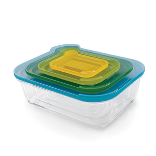 Nest™ Glass Multicolour Food Storage Set