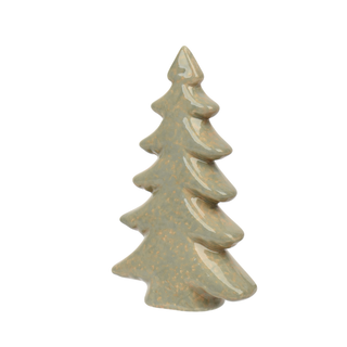 Green Antique Finish Christmas Tree Ornament Lrg