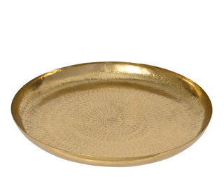 Deco Gold Iron Embossed Plate