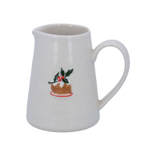 Plum Pudding Ceramic Mini Jug 8cm