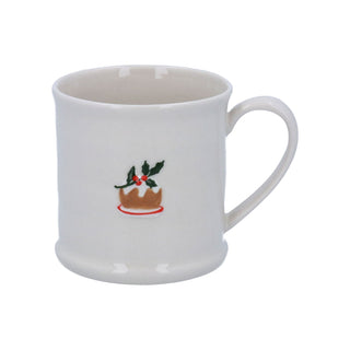 Plum Pudding Ceramic Mini Mug 7cm