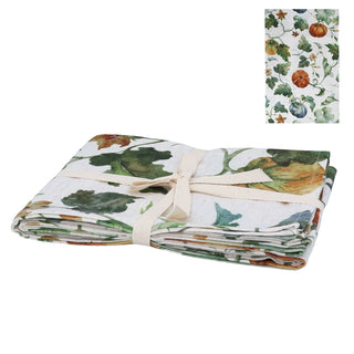Pumpkin/Tendril Vines Fabric Table Runner 200cm