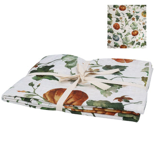 Pumpkin/Tendril Vines Fabric Table Cloth 250cm
