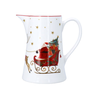 Nostalgia Sleigh New Bone China Jug 13cm
