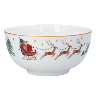 Nostalgia Sleigh New Bone China Bowl 14cm 