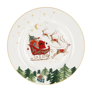 Nostalgia Sleigh New Bone China Dinner Plate 27cm
