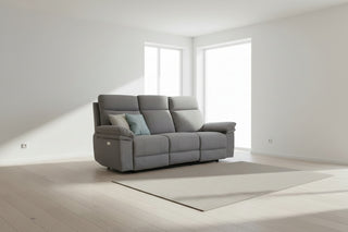 Horizon 3 Seater Electric Dark Grey