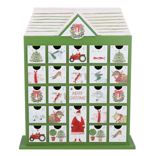 Farm House Theme Wood Advent Calendar