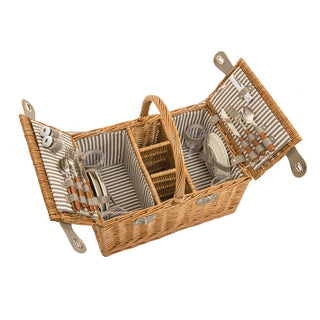 Hayward Loop Handle Picnic Basket 4Person
