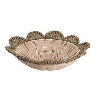 Flower Basin Bowl Rattan Basket 32cm