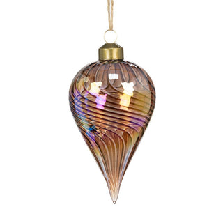 Glass Bronze Davina Finial 12cm