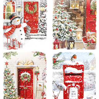 Christmas At Home Christmas Cards, Box Of 24
