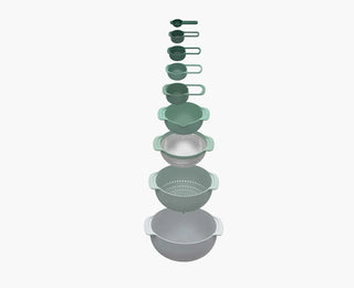 Nest™ 9 Plus Green Bowl Set Editions Sage