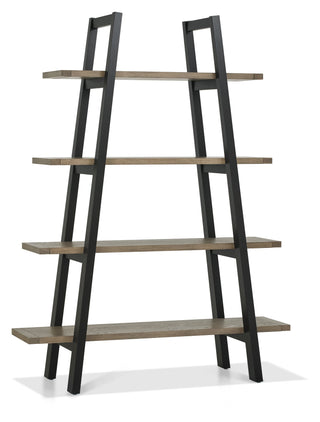 Camden Weathered Oak & Peppercorn Open Display