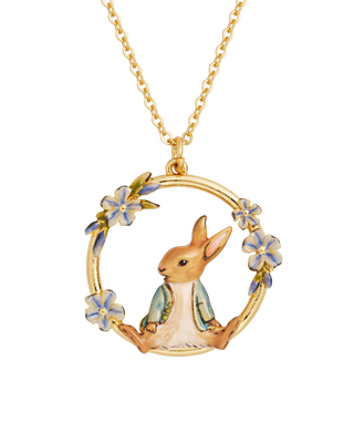 Fable England x Peter Rabbit Forget Me Not Necklace